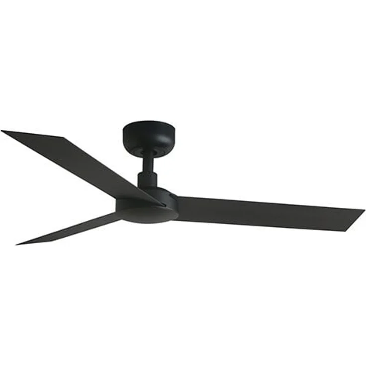 FARO BARCELONA Cruiser S, Deckenventilator ohne Licht, schwarz, mit Fernbedienung und 6 Geschwindigkeitsstufen