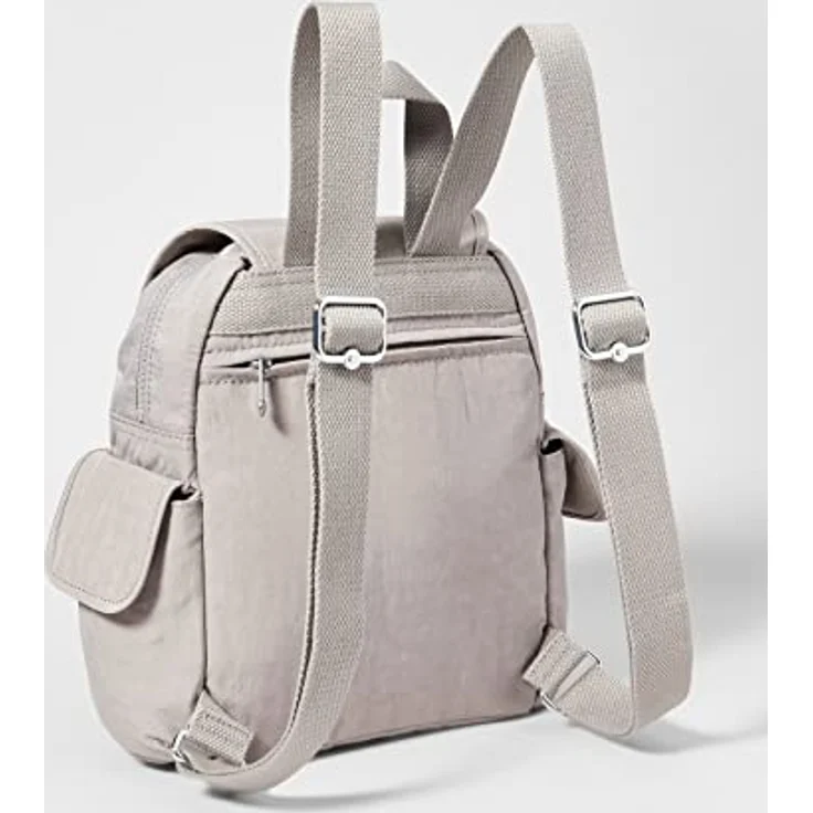 Kipling Basic City Pack Mini, Rucksack 29 cm, grau, 100% Polyamid, kompakt – Bild 3