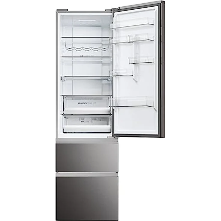 Haier HTW5620CNMP Kühl-Gefrierkombination/Total No Frost, freistehend, 125 l Gefriervolumen, 289 l Kühlvolumen – Bild 2