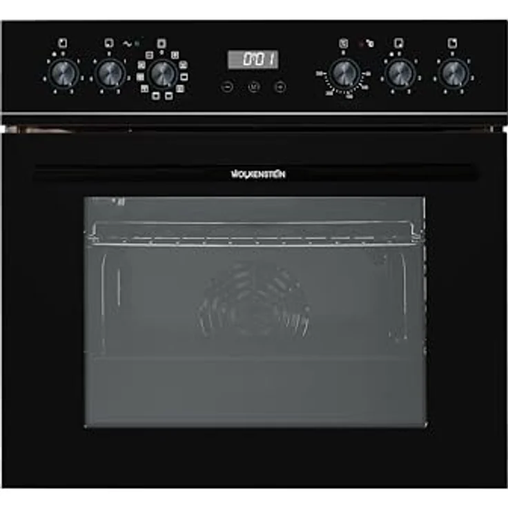 WOLKENSTEIN Einbauherdset WMOC, 100 XL-Garraum 66L, 9 Funktionen, 2-Kreis- und Bräterzone, Energieeffizienzklasse A, Heißluft, Grill, 8400 Watt, Timer – Bild 1
