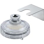 DrinkPure Trinkwasserfilter mit Wandhalter M22 / M24, Wasserfilter, Transparent