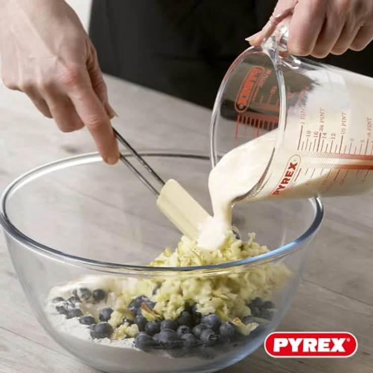 Pyrex – Messkrug aus strapazierfähigem Glas, Glas, durchsichtig, Set 3 pièces – Bild 8