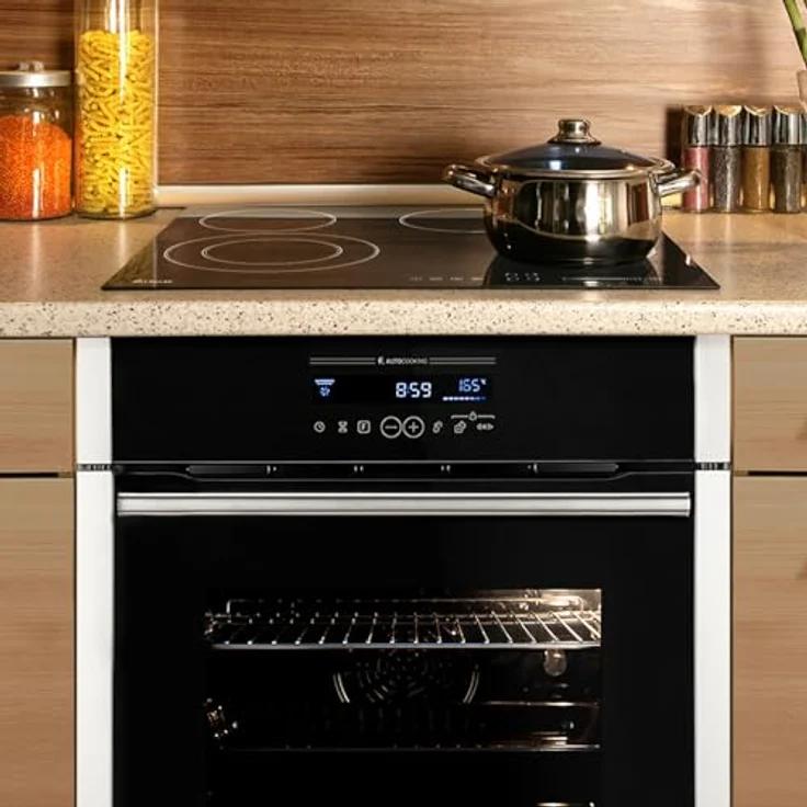KKT KOLBE Backofen und Kochfeld SET8016CH59RL, Premium-Backofen mit TouchSelect Sensortasten und Selbstreinigung, Heizspiralen-Kochfeld mit 4 Kochzonen – Bild 2