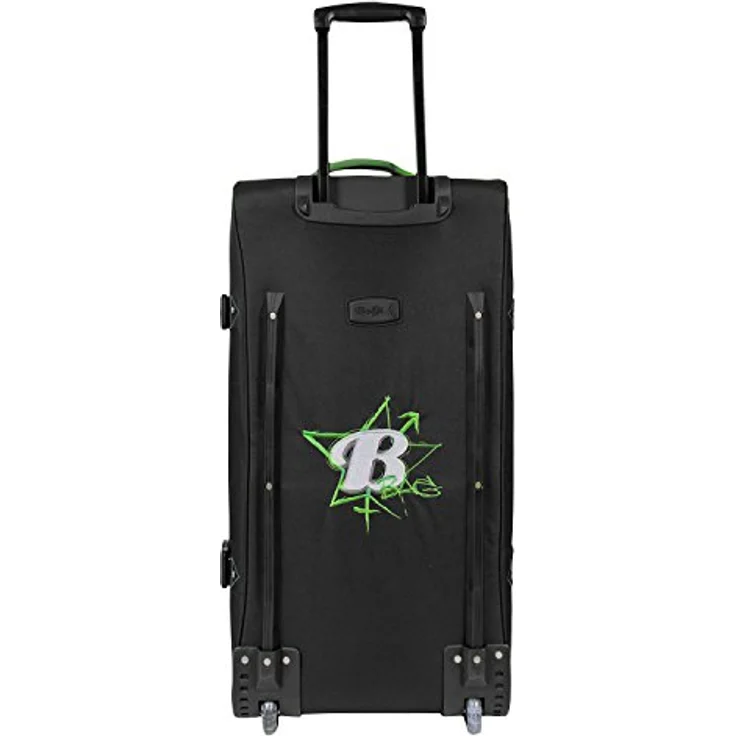 BoGi Bag Reisetrolley Koffer, 110 L, Grün/Schwarz - Stabiler Trolley mit 2 getrennten Packzonen – Bild 4