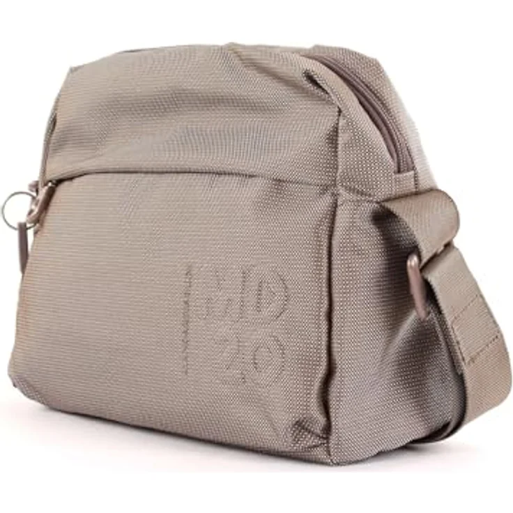 Mandarina Duck Bodybag MD20 Crossover Bag, leichte Umhängetasche mit 3 Innenfächern, Braun – Bild 2