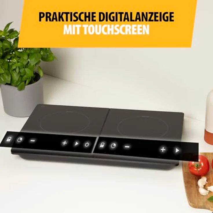 Tristar Doppel-Induktionskochplatte IK-6162 – Energieeffizient in schwarzem Hochglanzdesign – Bild 8