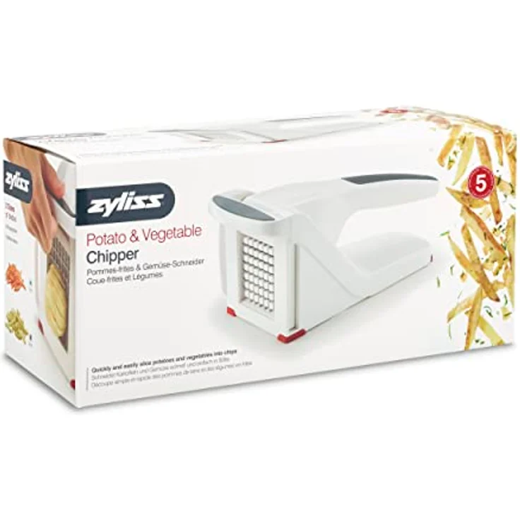 Pommesschneider und Gemüseschneider zur einfachen und schnellen Herstellung von Pommes und Gemüsesticks. Kartoffelschneider. – Bild 2