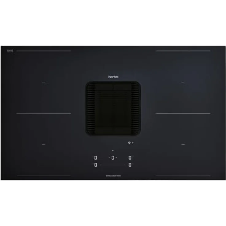 Berbel Downline Advance BKA 83 DLA Kochfeldabzug Induktion Mattschwarz, Umluft-Set permalyt® DL BUR, flächenbündig mit Timer-Funktion, 4 Kochzonen – Bild 1