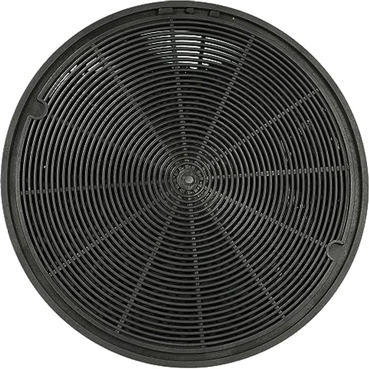 vhbw 2x Aktivkohlefilter kompatibel mit AEG DD5960V, DCK6290HG, DD9995-W, DD9693-M, DD9663-M, DD9993-M, DD9963-M Dunstabzugshaube - 19,6 cm, schwarz – Bild 2