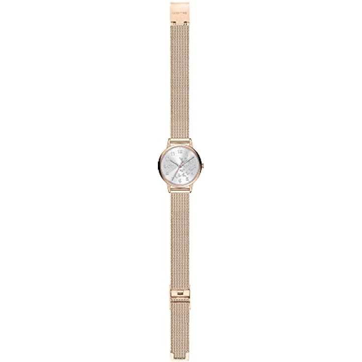 COOL TIME Quarzuhr Metall, Kinderuhr mit Mesharmband, Schmetterlings-Motiv, schadstoffgeprüft – Bild 4