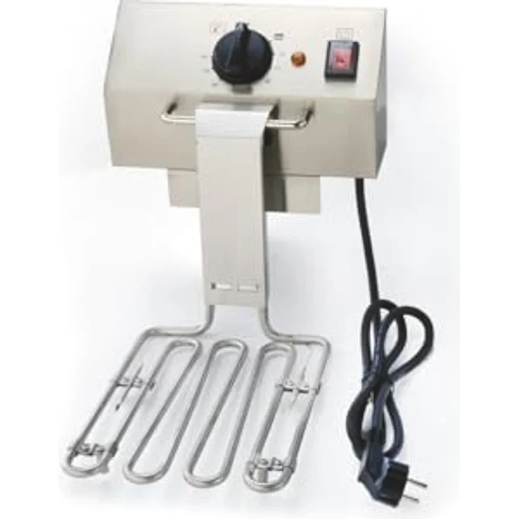 GastroHero Elektro Fritteuse EF-ECO10A, 10 Liter Edelstahl-Fritteuse mit Thermostat, Überhitzungsschutz und Ablasshahn für Gastronomie – Bild 5