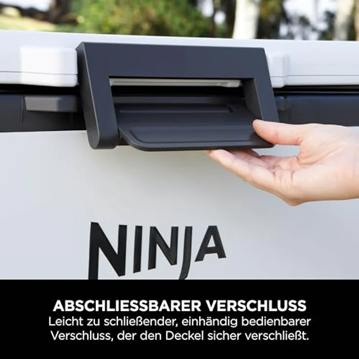 Ninja FrostVault 42L Kühlbox mit Rädern und Trockenzone wolkenweiß FB245EUWH – Bild 8