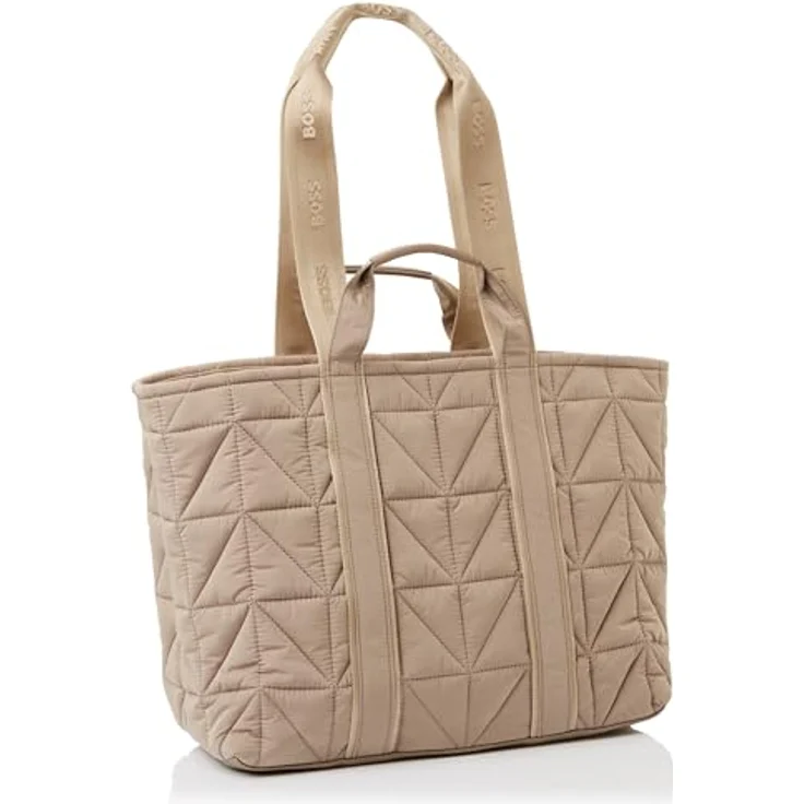 Boss Palmah Shopper Tasche, 39 cm, 100% Polyester, offen braun – Bild 2