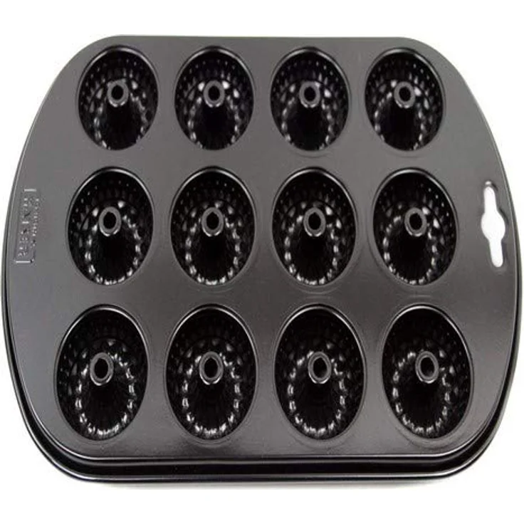 Kaiser Inspiration Mini-Gugelhupf-Muffinform, für 12 Muffins 29 x 18 cm antihaftbeschichtet kurze Backzeit für süße und herzhafte Rezepte – Bild 3