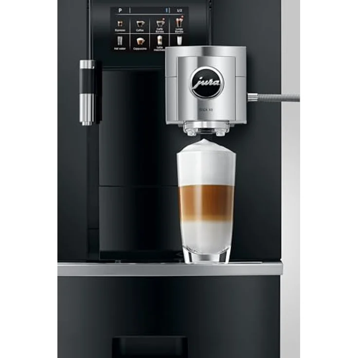 JURA GIGA X8 Professional, Kaffeevollautomat in Aluminium Schwarz mit 4,3" Touchscreen und hygienischer Reinigungssystem-Option – Bild 4