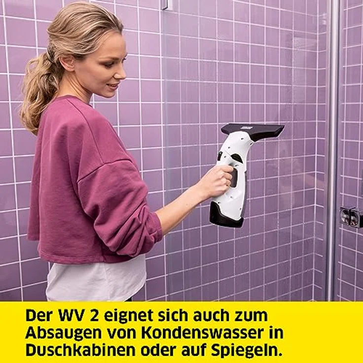 Kärcher WV 2 Plus N, Fensterreiniger, Schwarz, Weiss – Bild 4