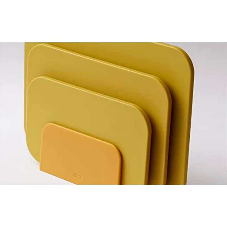 Rosti Choptima Schneidebrett Set, 3er-Set, Hygienisch, Spülmaschinenfest, aus Kunststoff, Curry – Bild 2