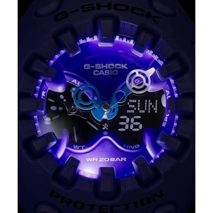 Casio GA-V01-2AER, G-SHOCK Armbanduhr mit stoßfestem Gehäuse, blau – Bild 5