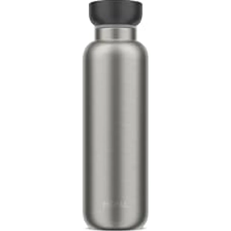 Mepal Isolierflasche Ellipse - Doppelwandige Thermo Wasserflasche - 12 Stunden heiß & 24 Stunden kalt - Edelstahl - 500 ml - Nordic black – Bild 1