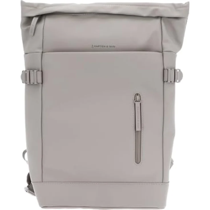 Kapten & Son Freizeitrucksack, 52 cm, mit fünf gefütterten Innentaschen, wasserabweisendem Reißverschluss und Anti-Diebstahlfach, Schwarz – Bild 1