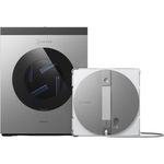 ECOVACS WINBOT W3 OMNI, Fensterputzroboter mit Multifunktionsstation, automatischer Reinigung der Wischpads, TruEdge-Technologie, 12-stufiges Schutzsystem