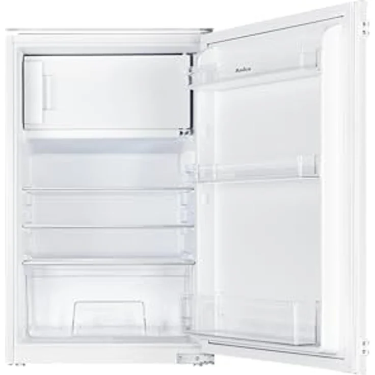 Amica EKSS 361 915, Einbau-Kühlschrank mit 100 l Kühlvolumen und 16 l Gefrierfach, Schlepptür-Technik, LED-Innenbeleuchtung, akustisches Warnsignal – Bild 2