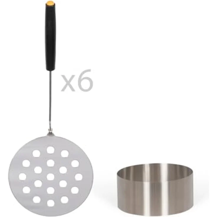 Livoo Pizzaofen Tischgrill für 6 Personen, verstellbares Thermostat, 1200 W, braun, inklusive 6 Mini-Pizzaschaufeln und 1 Ausstecher – Bild 5