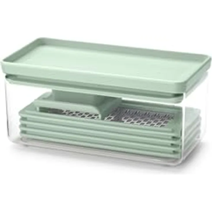 Brabantia Tasty+ Hobel- und Reibe-Set, Jadegrün, vielseitiges Küchengerät für präzises Hobeln und Reiben