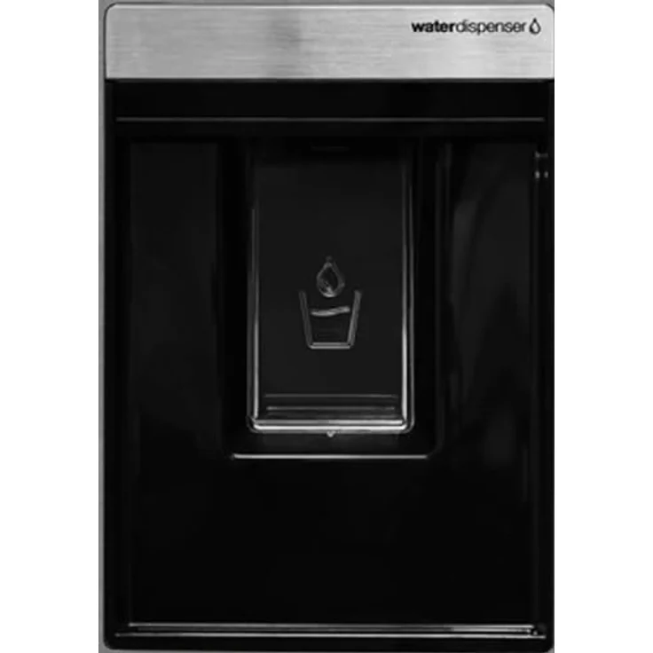 Sharp SJ-NFA35IHDPD-EU Side by Side Kühl-Gefrierkombination, EEK D, AdvancedNoFrost, Wasserspender, Twist-Ice-Maker, Inverter-Kompressor, Ped Inox – Bild 3