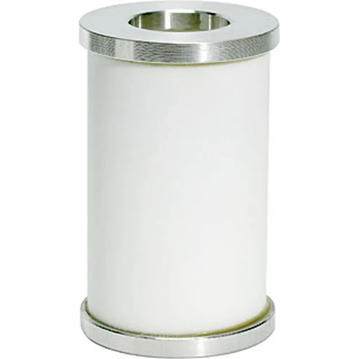Riegler Filterelement für Vorfilter, G 1/4, G 3/8 und G 1/2, aus gesintertem Polyethylen mit Aluminium-Endkappen