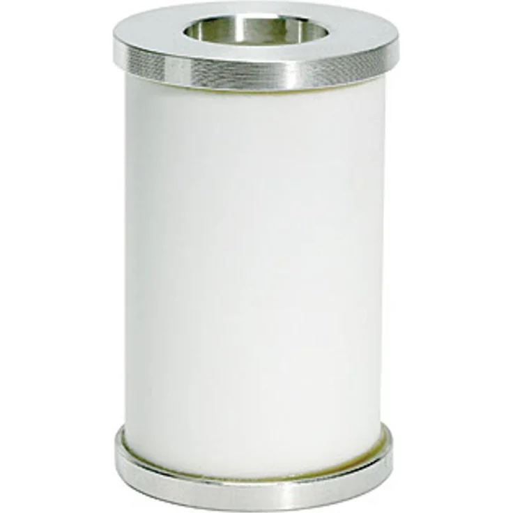 Riegler Filterelement für Vorfilter, G 1/4, G 3/8 und G 1/2, aus gesintertem Polyethylen mit Aluminium-Endkappen