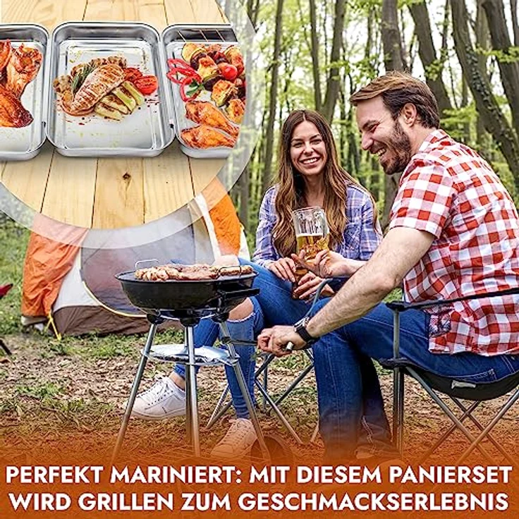 Panierschalen Set 3-teilig groß  – Bild 8