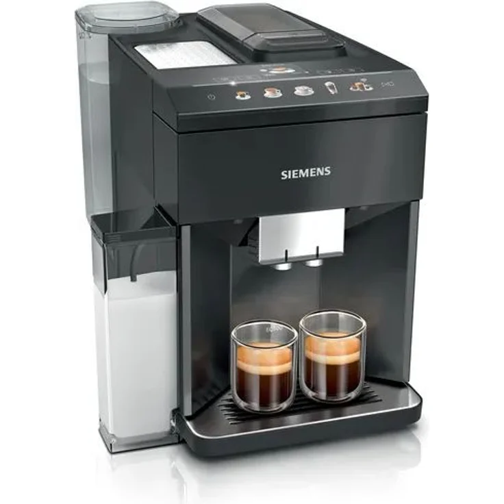 Siemens iQ500 TQ518DF3 Kaffeevollautomat 15 bar, 1,9 l Wassertank, schwarz / Edelstahl (inkl. Lieferung zum Aufstellungsort)