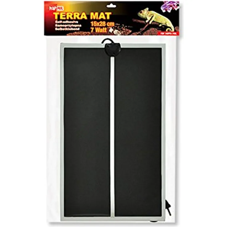 Terrarium Heizmatte Heizung Heizer Bodenheizung Heizfolie Wärmematte Reptilien (7 W)
