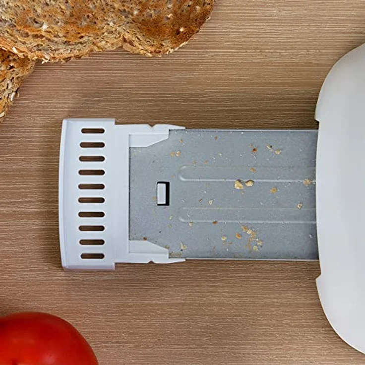 Cecotec Toast&Taste 16000 Extra Double 2-Schlitz-Toaster, 1630W, Langschlitztoaster, Brotscheibenzentrierung, Röstgradelektronik, Aufwärm und Auftaufunktion, weiß – Bild 5