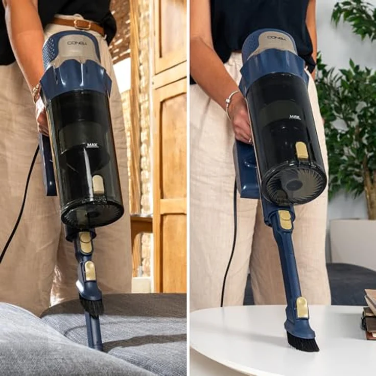 Cecotec A01 EU01 115419, Stielstaubsauger mit Kabel, 500 W Leistung, 15 kPa Saugleistung, HEPA-Filter, motorisierte Bodendüse, Teleskoprohr, 700 ml Tank – Bild 8