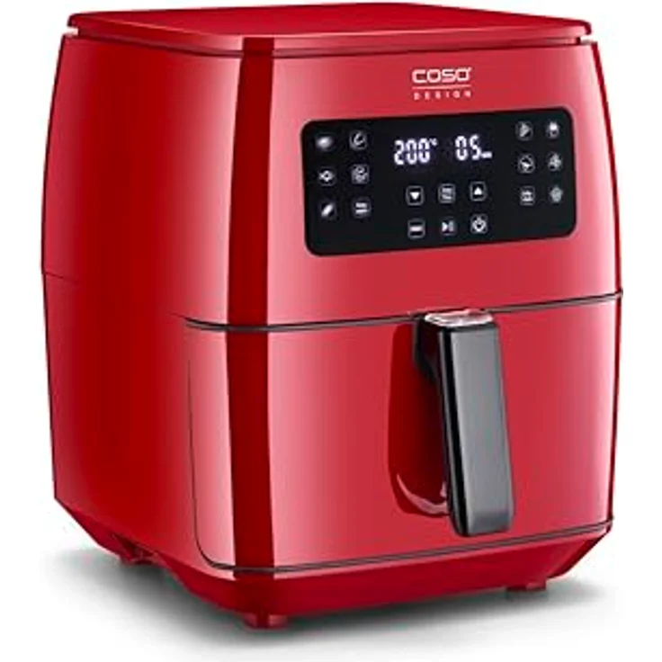 Caso AF 600 XL, Heißluftfritteuse mit SHAKE-Reminder und 12 Automatik-Programmen, 6 Liter Korbvolumen – Bild 4