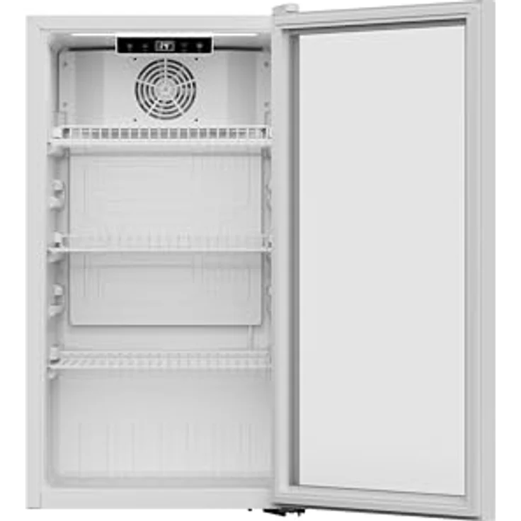 PKM Flaschenkühlschrank GKS83W, 89 L mit Display & Touch Control, Umluft-Kühlung und blauer LED-Beleuchtung – Bild 2