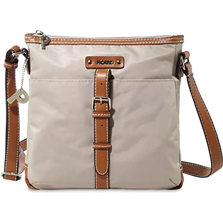 Picard Switchbag, Schultertasche aus wasserabweisendem Material, Beige – Bild 1