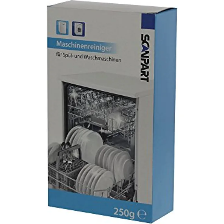 Scanpart Reiniger 250 g Waschmaschinenzubehör / Zubehör, Maschinenreiniger