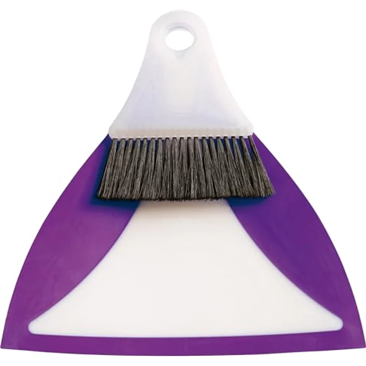 haug bürsten Flexi Kehrgarnitur, platzsparende Reinigungsutensilien in Plum, für einfache und effektive Bodenreinigung – Bild 2