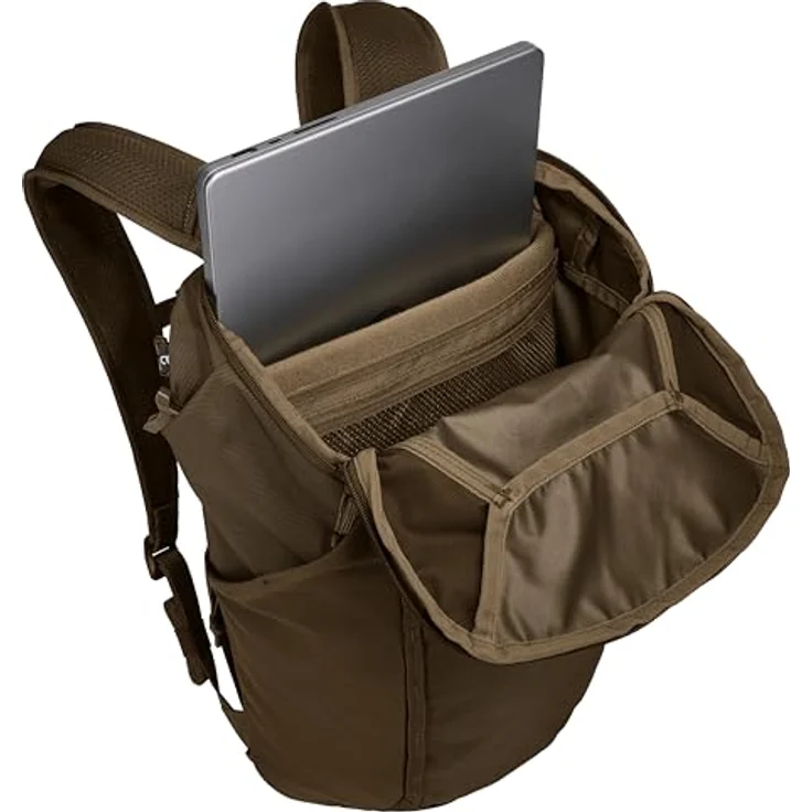 Thule Landmark Reiserucksack 55 cm mit Laptopfach, grün, 100% Polyester, 49 x 33 x 63 cm – Bild 9
