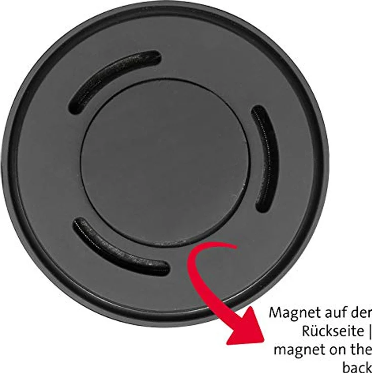 Westmark Kurzzeitmesser-Küchentimer, mechanisch, magnetisch, 1-60 Minuten, Edelstahl-Kunststoff, Redondo, Anthrazit-Silber, 10922260 – Bild 6