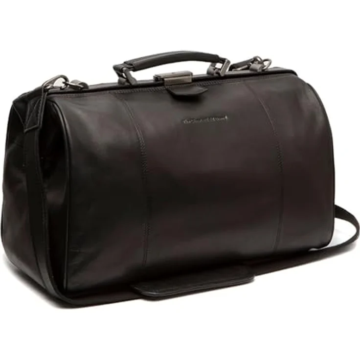 The Chesterfield Brand Texel Weekender, Leder Reisetasche 42 cm, schwarz, 100% Leder – Bild 1