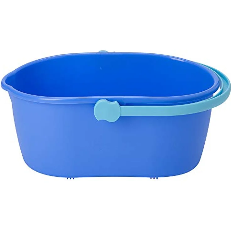 Spontex Eimer extra breit mit 10 L Fassungsvermögen, ergonomischer Griff, breiter Ausgießer, stabil und strapazierfähig, 1 Stück – Bild 5