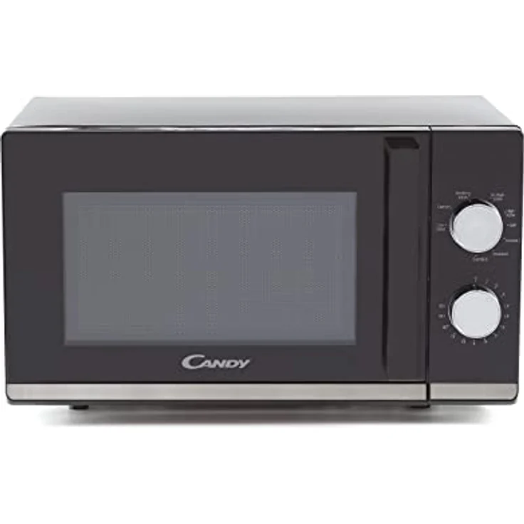 Candy Mikrowelle / 700 Watt/Grill 900 Watt / 20 Liter/Grilleinsatz/Schwarz/Modell: CMG20TNMB, 26,2x45,2x36cm – Bild 2