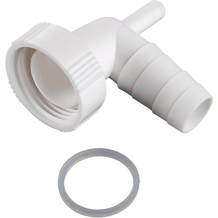 KOENIC KDH 2001 Siphonanschluss mit Kondensat-Anschluss, 105 mm, Geschirrspüler-Zubehör