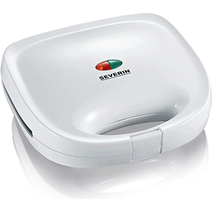 SEVERIN Sandwich-Toaster, Sandwichplatte, 600 W, SA 2971, Weiß – Bild 2