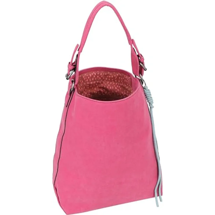 Fritzi aus Preußen Bitzi01 Suede Jacky, Schultertasche 34 cm aus feinem Wildleder – Bild 6