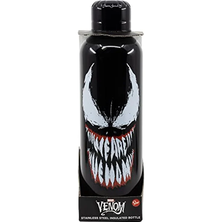 Stor Venom Edelstahl-Trinkflasche Face, offiziell lizenziert, 500 ml – Bild 3